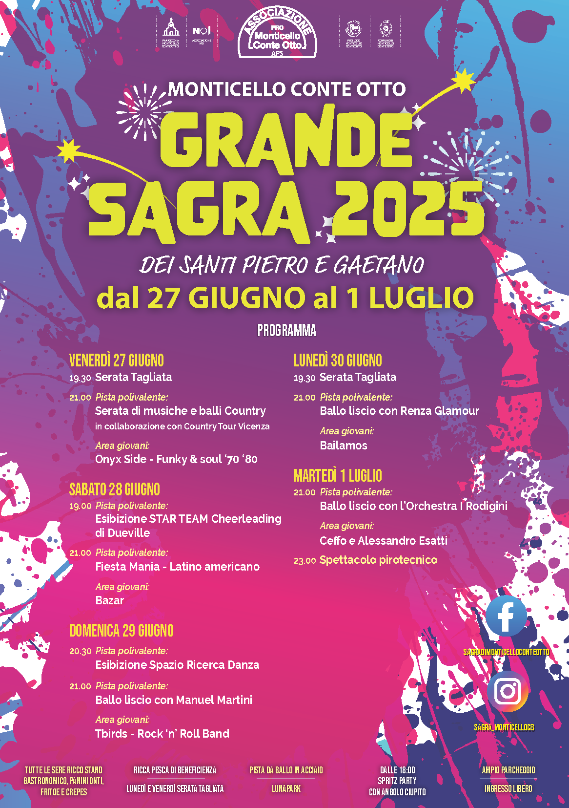 Locandina Sagra Monticello 2025